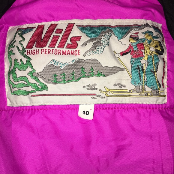 Vintage NILS Ski Jacket & Matching Waist Pouch - Picture 4 of 5